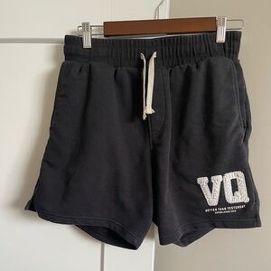 VANQUISH Black Athletic Men's Shorts